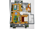 Moderne 4-Zimmer-Dachgeschosswohnung mit 2 Balkonen - Dachgeschoßwohnung Königswinter | Angebot:26765096